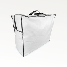 Aufbewahrungstasche mit Reißverschluss für Bettdecken & Kissen